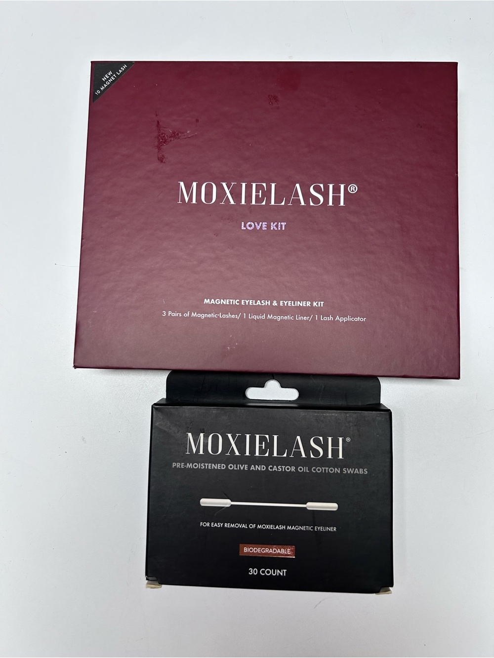 MoxieLash Love Kit Magnetic Eyelash & Eyeliner Set - Burgundy